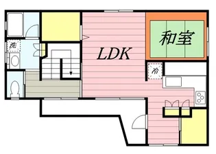 神奈川県藤沢市鵠沼石上2【一戸建】の間取り