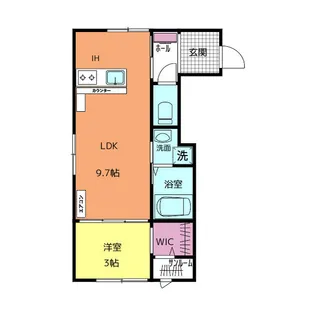 Felice駅南【1階】の間取り