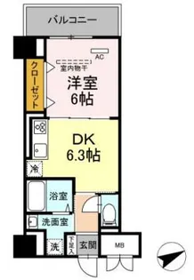 サンジョイア【3階】の間取り