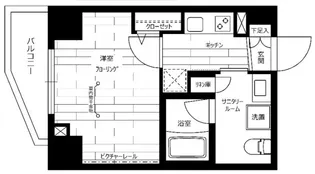 東京都大田区大森北1【マンション】の間取り