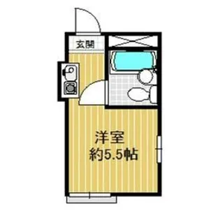 カスティル改代町【1階】の間取り