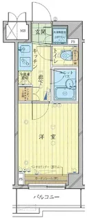 ルーブル蒲田八番館【3階】の間取り