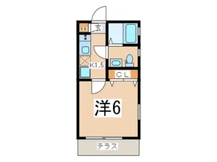 Reseda【1階】の間取り