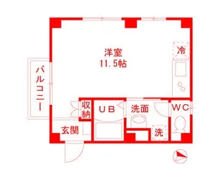 SK橘【2階】の間取り