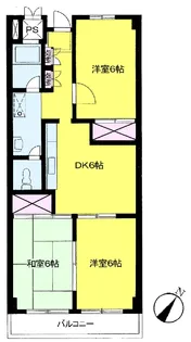 埼玉県川口市戸塚東1【マンション】の間取り