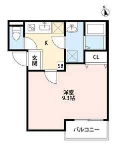 Cuore TX(クォーレ ティーエックス)【3階】の間取り