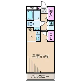 レクエルド【3階】の間取り
