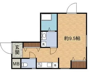 MAISON DE CLOCHETTE【2階】の間取り