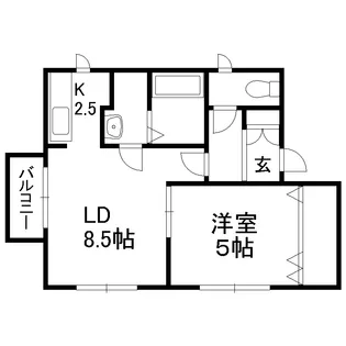 PRIME4・4【3階】の間取り