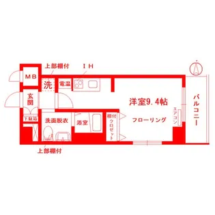 Human Residence【6階】の間取り