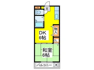 シルバーハイム【2階】の間取り