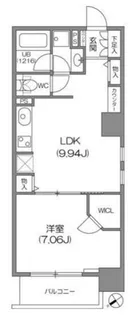 ルクレ新川レジデンス【2階】の間取り