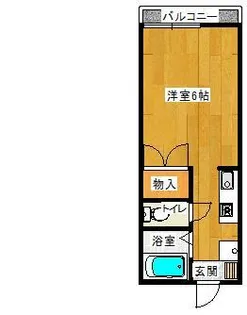 ヴェントノールA【1階】の間取り