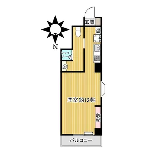 Berth(バース)【4階】の間取り