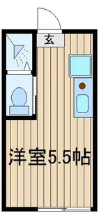 東京都練馬区南大泉4【アパート】の間取り