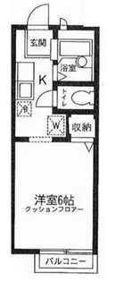 ビレッジ・アイ【2階】の間取り