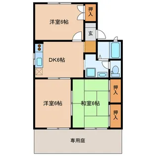 静岡県浜松市中央区佐藤1【アパート】の間取り