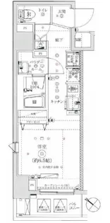イアース横濱関内【3階】の間取り