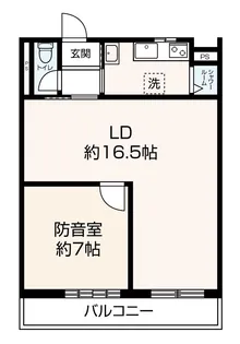 谷本ビル【2階】の間取り