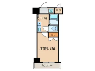 クレスト草津【11階】の間取り