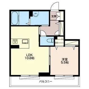 ヴェルミオン シェル【3階】の間取り