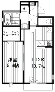 カーサ西荻【1階】の間取り