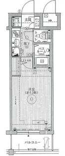 福岡県福岡市博多区堅粕1【マンション】の間取り