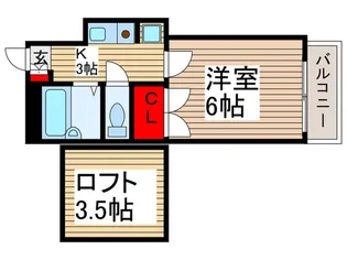 MomoPalace新座【2階】の間取り