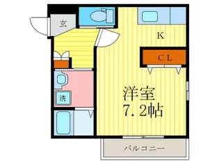 メゾンフィオ-レ【2階】の間取り