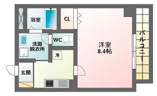 みおつくし杭全【9階】の間取り