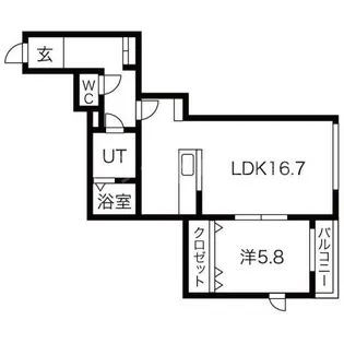 Nプラザ【3階】の間取り