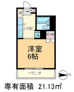 メゾン・ド・ボワ【1階】の間取り