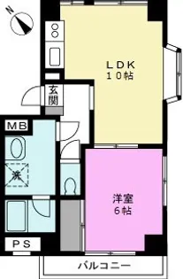 パティーナ越谷【1階】の間取り