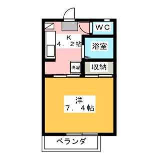 フレグランスA&I【2階】の間取り