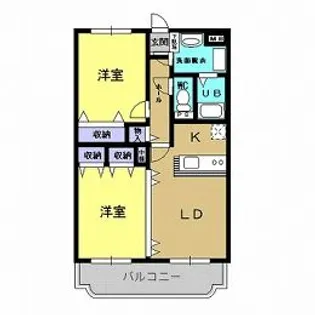 Y&M SOCIE【2階】の間取り