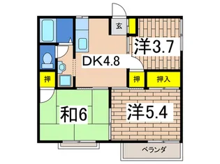 イキハウスの間取り