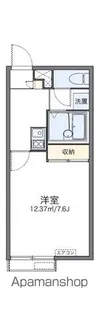 レオパレスエスポワール 鹿島【2階】の間取り