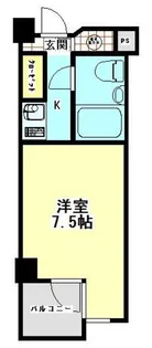 パークハイツ池袋【7階】の間取り