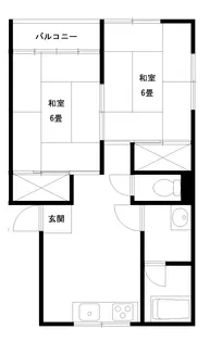 エポックドリーム A【1階】の間取り