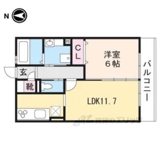 ハンズレジデンス泉【3階】の間取り