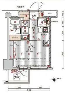 プレシャスハーモニー八王子【13階】の間取り