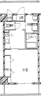 エストメンツ中央【3階】の間取り