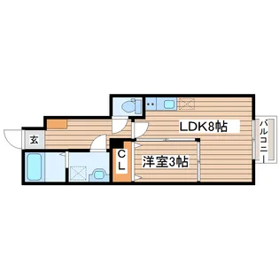 リーブル【1階】の間取り