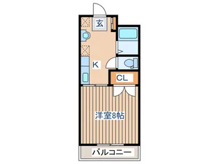 メゾン沢田【5階】の間取り