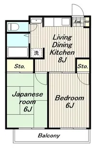 ニュートリノビル【3階】の間取り
