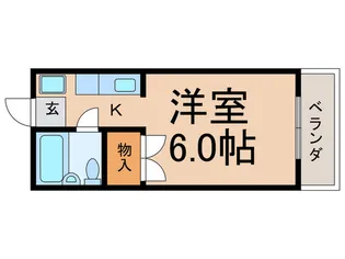 パセイニア常盤台【2階】の間取り