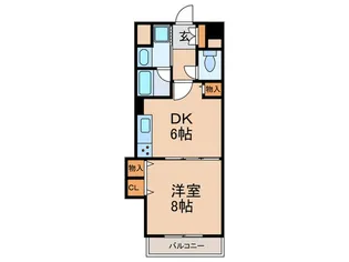 サンドーリエ【5階】の間取り