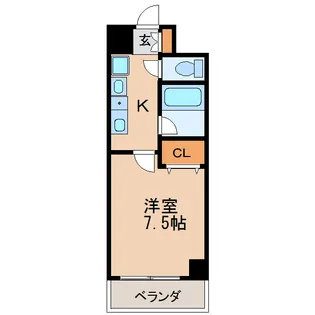 Ts Dream栄【2階】の間取り