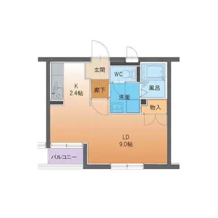 ハートフル オリーブの樹【1階】の間取り