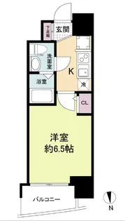 セレニテ天満橋アリア【4階】の間取り